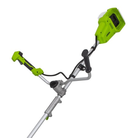 Débroussailleuse et Coupe bordure 40V + 2 Batteries Lithium 3Ah Lame Ø 250mm + Bobine de fil + Chargeur double VITO