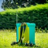 Pulvérisateur Electrique 16L à Batterie 8.0Ah + Lance Télescopique INOX + 3 Buses + Chargeur KZ GARDEN
