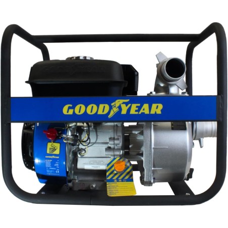 Pompe à Eau Thermique 7CV - Motopompe Essence Moteur 4T OHV 212Cm3 Eau Propre - Raccords 50mm Caves Piscine Irrigation GOODYEAR