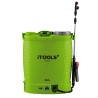 Pulvérisateur de Jardin Electrique à Batterie 16L 8Ah Pression 6 bar Lance Télescopique en Inox + Accessoires de Pulvérisation
