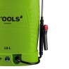 Pulvérisateur de Jardin Electrique à Batterie 16L 8Ah Pression 6 bar Lance Télescopique en Inox + Accessoires de Pulvérisation