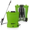 Pulvérisateur Electrique à Batterie 16L + Combinaison de Protection Jetable Jardin + Accessoires de Protection et Pulvérisation