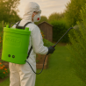 Pulvérisateur Electrique à Batterie 16L + Combinaison de Protection Jetable Jardin + Accessoires de Protection et Pulvérisation