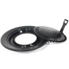 Barbecue à gaz et Réchaud gaz 2200W Piezo + 4 cartouches gaz Camping Cuisine Exterieure