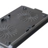 Kit Plancha Gaz 2en1 Complet - Réchaud 2 feux Inox 4400W + Plaque Grill + 4 Cartouches Gaz Butane Intérieur/Extérieur INTEC