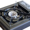 Barbecue à gaz et Réchaud gaz 2200W Piezo + 4 cartouches gaz Camping Cuisine Exterieure