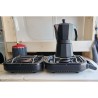 Réchaud gaz 2 feux 4600W pliable + Cartouche de gaz KEMPER