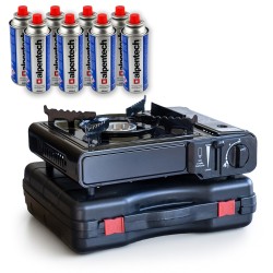 Réchaud gaz portable 2200W...
