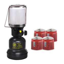 Lampe à gaz 1100W + 4...