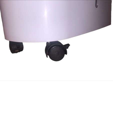 Rafraichisseur d'air Ventilateur sur roulettes 65W Réservoir 7L 3 Vitesses - Anti Canicule NIKLAS