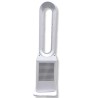 Ventilateur à Télécommande 50W - Ventilateur Sans Pales Colonne 3 Vitesses avec Minuterie 7h Design Blanc NIKLAS