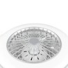 Ventilateur Plafond Lumière LED 30W Ø50cm - Éclairage Dimmable, Télécommande Effet Ciel Etoilé - Trio Lighting