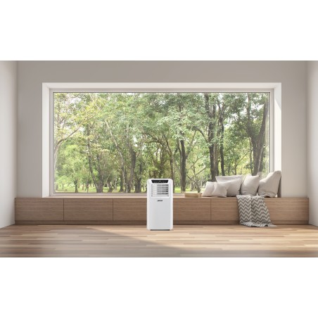 Climatiseur mobile 4en1 : Ventilateur Déshumidificateur Climatiseur 2640W Chauffage 1050W + Télécommande Minuterie 24h Zephir