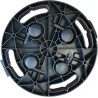 Support Plante Rond 30x7cm - Plateau à Roulettes Porte Pot de Fleurs Charge Lourde 170kg - Polypropylène antichoc Art Plast