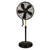 Ventilateur sur Pied 60W sur Mat en Bois réglable - Ventilateur Portable 3 Vitesses NIKLAS