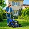 Tondeuse Thermique Autotractée 224Cm3 7,5CV Moteur 4T OHV Largeur de coupe 56cm Surfaces 2000m² GOODYEAR GY56LM