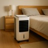 Ventilateur Rafraichisseur d'air mobile 80W Télécommande 3 vitesses ICEBERG NIKLAS