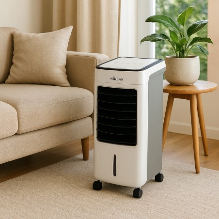 Ventilateur Rafraichisseur d'air mobile 80W Télécommande 3 vitesses ICEBERG NIKLAS