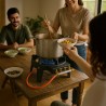 Rechaud TRAITEUR à gaz fonte 9.8 KW 4 pieds 3 robinets Puissant et Stable TRIGLAV