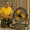 Ventilateur Portable 150W Oscillant 360° Diamètre 50,8cm Moteur 3 vitesses STANLEY