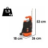Pulvérisateur Électrique 5L, Batterie Lithium 3,7 V / 2,6 Ah Pulvérisateur Jardin Végétaux + Lance Télescopique Black+Decker