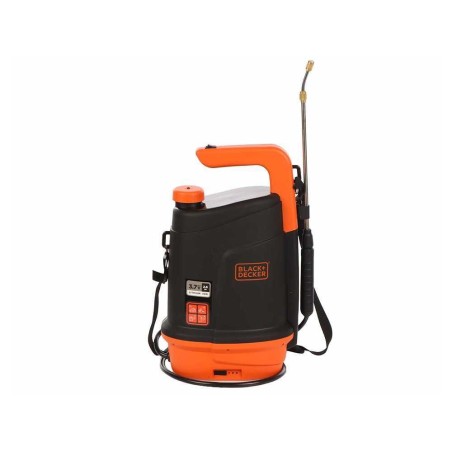Pulvérisateur Électrique 5L, Batterie Lithium 3,7 V / 2,6 Ah Pulvérisateur Jardin Végétaux + Lance Télescopique Black+Decker