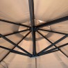 Parasol Déporté Jardin Ø350 cm - Rotatif 360°, Toile Polyester - Parasol de Terrasse, Balcon, Piscine KZ GARDEN