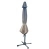 Parasol de Jardin Ø300 cm - Rotatif 360°, Toile Polyester - Parasol Déporté Terrasse, Balcon, Piscine KZ GARDEN