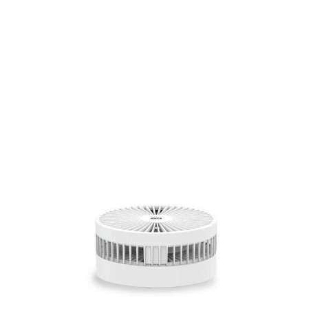 Ventilateur Silencieux Sans fil à Batterie Rechargeable USB BLANC Pliable & Pied Télescopique Télécommande Autonomie 24h Jocca