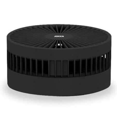 Ventilateur Silencieux Sans fil à Batterie Rechargeable USB NOIR  Pied Pliable & Télescopique Télécommande Autonomie 24h Jocca