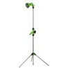 Douche Extérieure avec trépied 1,90m - Douche de Camping Portable Pommeau pivotant, Raccord Tuyau Arrosage Ø16 mm