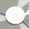 Ventilateur sur Pied 45W Hauteur réglable 1.30m - Brasseur d'air Oscillant 3 vitesses INTEC