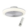 Ventilateur Plafond Lumière LED 30W Ø46cm - Éclairage Dimmable, Télécommande Effet Ciel Etoilé - Trio Lighting