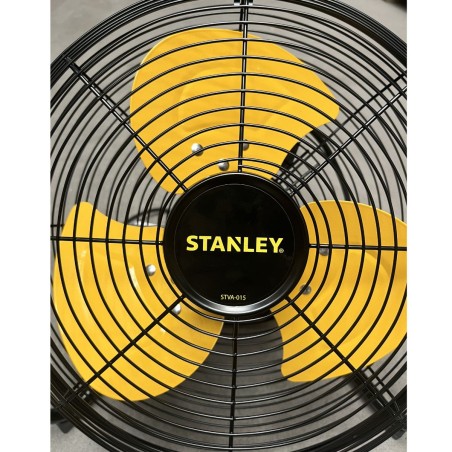 Ventilateur de sol 60W Ø30 cm 3 vitesses Orientable Débit d'air 2600m³/h STANLEY