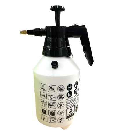 Pulvérisateur à main 1.5L spécial Produits Agressifs Jardin - Pulvérisateur à Pression + 4 Buses Interchangeables VITO