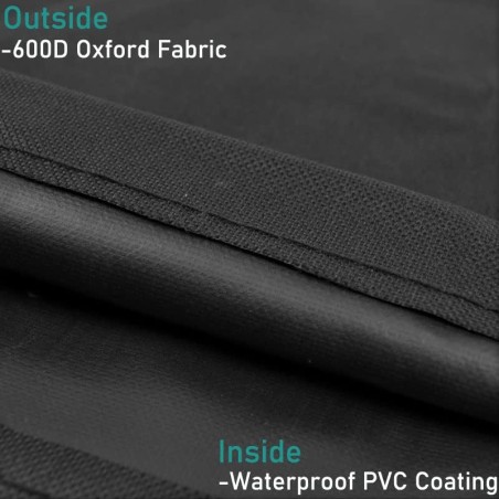 Housse de Barbecue Plancha Gaz 5 Brûleurs Ultimate - Housse de protection Imperméable Résistante UV Pit Boss