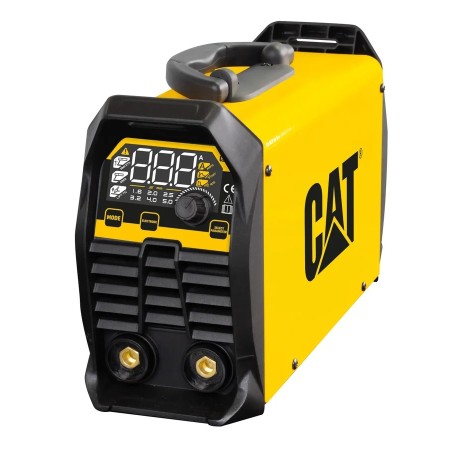 Poste à souder Inverter MMA 140A Ecran Numérique Electrodes Ø 1.6 - 3.2mm Acier Inox Fonte Réglage automatique intelligent CAT