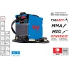 Poste à Souder Inverter MIG - MMA - TIG LIFT 3en1 Technologie IGBT Compact Polyvalent Soudage fil et Electrodes AWELCO