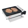 Barbecue à gaz Portable Grill 1900W Allumage Piezo + Récupérateur de graisse amovible & lavable Camping COOK160
