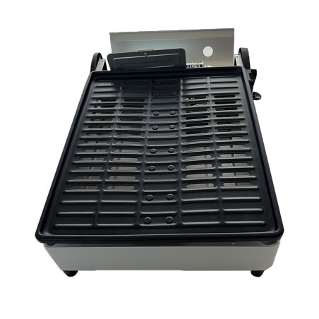 Barbecue à gaz Portable Grill 1900W Allumage Piezo + Récupérateur de graisse amovible & lavable Camping COOK160