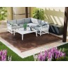 Dalle de sol Clipsable Marron Taupe 116 x 76 x 3 cm  Polypropylène Revêtement de Sol Modulable Intérieur / Extérieur Art Plast