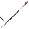 Elagueuse sans fil 20V Lame 20cm Guide Oregon - Batterie lithium 2.0Ah Chargeur 20V Perche Télescopique jusqu'à 4m IKRA