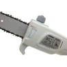 Elagueuse sans fil 20V Lame 20cm Guide Oregon - Batterie lithium 2.0Ah Chargeur 20V Perche Télescopique jusqu'à 4m IKRA