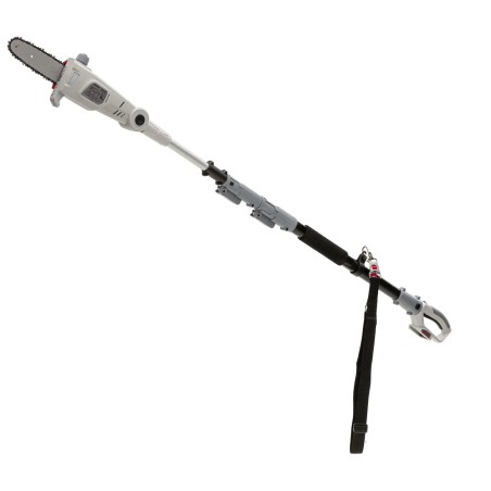 Elagueuse sans fil 20V Lame 20cm Guide Oregon - Batterie lithium 2.0Ah Chargeur 20V Perche Télescopique jusqu'à 4m IKRA