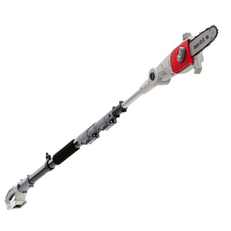Elagueuse sans fil 20V Lame 20cm Guide Oregon - Batterie lithium 2.0Ah Chargeur 20V Perche Télescopique jusqu'à 4m IKRA