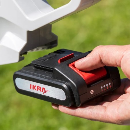 Batterie de rechange 20V- 2.0 Ah Lithium Puissance 40 Wh, légère 360 g, compatible tous outils IKRA 20V