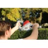 Taille-haie électrique 600W Double lame 55 cm Poignée ergonomique pivotante Frein électrique IKRA