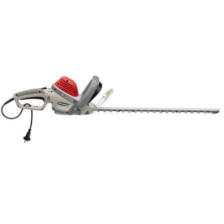 Taille-haie électrique 600W Double lame 55 cm Poignée ergonomique pivotante Frein électrique IKRA