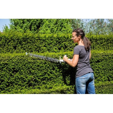Taille haie sans fil 20V Lame 54 cm + Batterie Lithium 2.0Ah + Chargeur 20V - Jardin, haies et arbustes IKRA