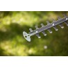 Taille haie sans fil 20V Lame 54 cm + Batterie Lithium 2.0Ah + Chargeur 20V - Jardin, haies et arbustes IKRA